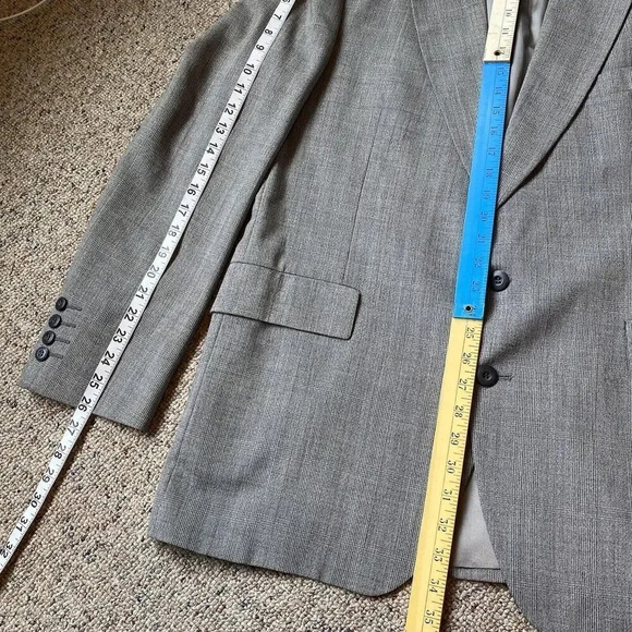 Strathmore By Anderson Little Suits 2 Button Blazer Jacket Pants Set Men 44 Long - Picture 3 of 11